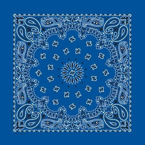 BD2501 Bandana Paisley Royal