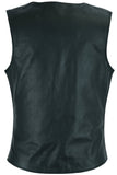 DS204 Women's Stylish Longer Body ¾ Vest - Plain Sides
