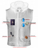 DS182 Concealed Snaps, Premium Naked Cowhide, Removable Hood & Hidden