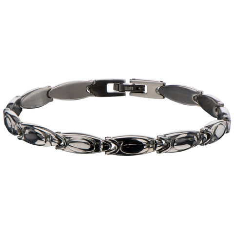 Stainless Steel Classic Oval Link Bracelet