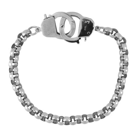 Stainless Steel Handcuffs Bracelet