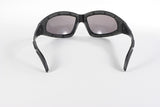 Chopper Padded Motorcycle Glasses Smoke Lens