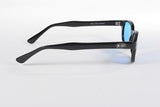 Original KD's Biker Glasses Turquoise Lens