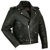RC730 Men's Classic Plain Side Police Style Jacket