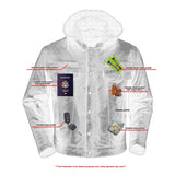 RC782 Men's Lightweight Drum Dyed Distressed Naked Lambskin Jacket