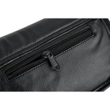 DS8500 Women's Black Construction Leather Purse/Shoulder Bag