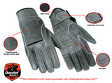 DS42V Premium Gray Cruiser Glove