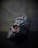 BB-73 Flame Diamond Skull Bell