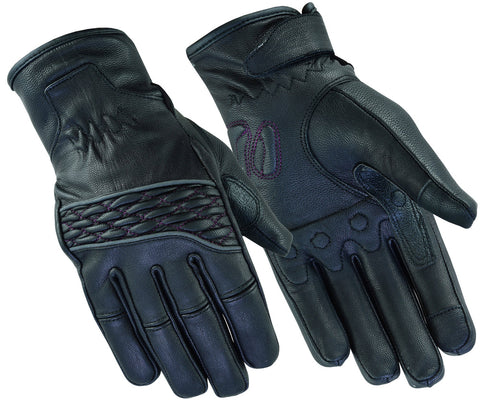 DS2425 Women's Cruiser Glove (Black / Purple)