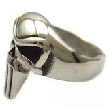 R3003 Punisher Skull Stainless Steel Biker Ring