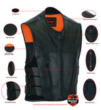 DS007 Men's Updated SWAT Team Style Vest