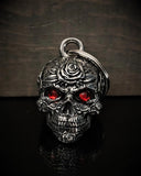 BB-132 Rose Skull Diamond Bell