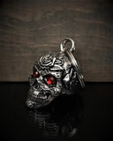 BB-132 Rose Skull Diamond Bell