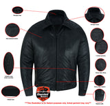 Traveler Men's Fashion Leather Jacket