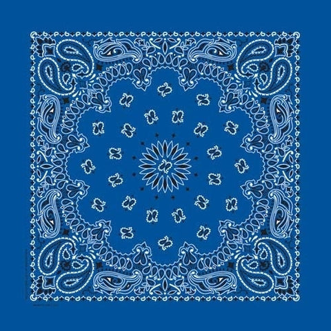 BD2501 Bandana Paisley Royal