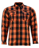 DS4675 Armored Flannel Shirt - Orange