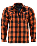 DS4675 Armored Flannel Shirt - Orange