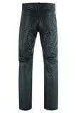 DS452 Women's Classic 5 Pocket Black Casual Motorcycle Leather Pants