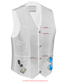 DS115 Men's Single Back Panel Concealed Carry Vest