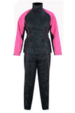 DS598PK Women's Rain Suit (Hot Pink)