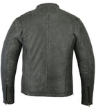 DS709 Men's Sporty Cruiser Jacket (GRAY)