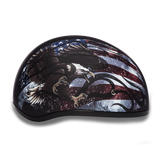 D6-USA D.O.T. DAYTONA SKULL CAP - W/ USA