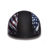 D6-USA D.O.T. DAYTONA SKULL CAP - W/ USA