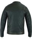 DS790 Men's Modern Utility Style Jacket in Lightweight Drum Dyed Dist