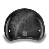 D2-GNS D.O.T. DAYTONA SKULL CAP W/O VISOR- GREY CARBON FIBER