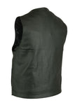 DS141 Men's Single Back Panel Concealed Carry Vest (Buffalo Nickel Sn