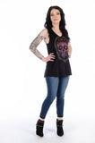 7551 Calavera Lace Back