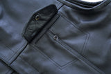 AM9193 Concealed Snap Closure, Without Collar & Hidden Zipper