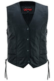 DS223 Women's Ultra-Thin  Braided Vest