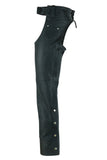 DS400 Unisex Basic Coin Pocket Leather Chaps