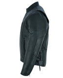 DS777 Men's Vented M/C Jacket Side Laces