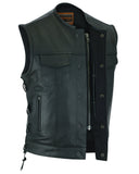 DS178 Upgraded Style Gun Pockets, Hidden 10" Gun Metal Zipper