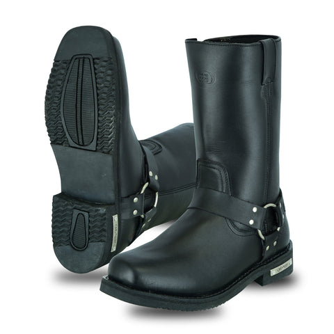 DS9739 Men's Waterproof Harness Boots – BikersRings