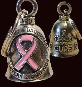 Breast Cancer Awareness Motorcycle Guardian Bell