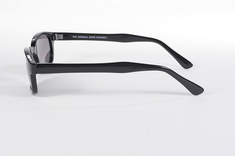 KD's Sons Of Anarchy Style Motorcycle Sunglasses - Metallic Red Mirror Lens - With Pouch