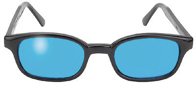 Original KD's Biker Glasses Turquoise Lens
