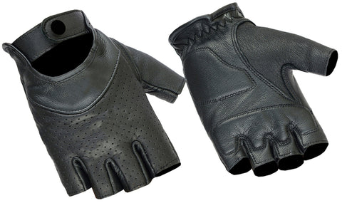 RC8 Women's Perforated Fingerless Glove