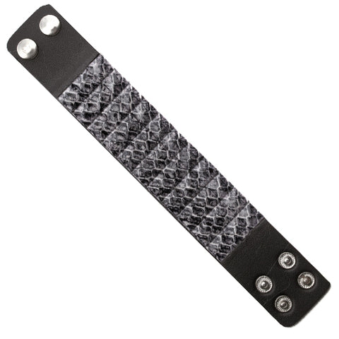 BR-529 Snake Skin Print Bracelet
