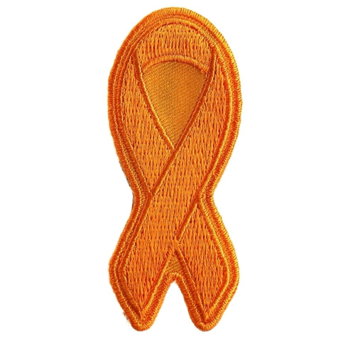 P3777 Orange Leukemia Awareness Ribbon Patch