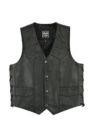 DS1726 Kids Traditional Style Side Lace Vest