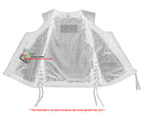 DS241 Women's Lightweight Vest with Rivets Detailing
