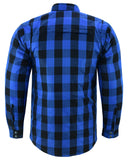 DS4674 Armored Flannel Shirt - Blue