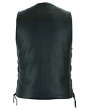 RC142 Men's Single Back Panel Concealed Carry Vest (Buffalo Nickel He