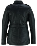 Elan Women's Leather Jacket Black