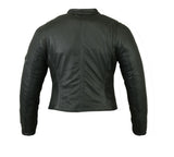 DS842 Women's Lightweight Drum Dyed Naked Lambskin Jacket