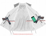 DS205V Women's Gray Single Back Panel Concealed Carry Vest
